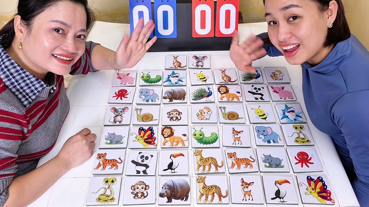 🧠💥 Match Game Fun! Who Wins This Round?
