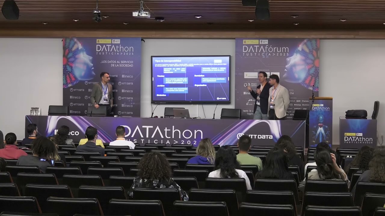 Salón de grados - DATAfórum Justicia 2025