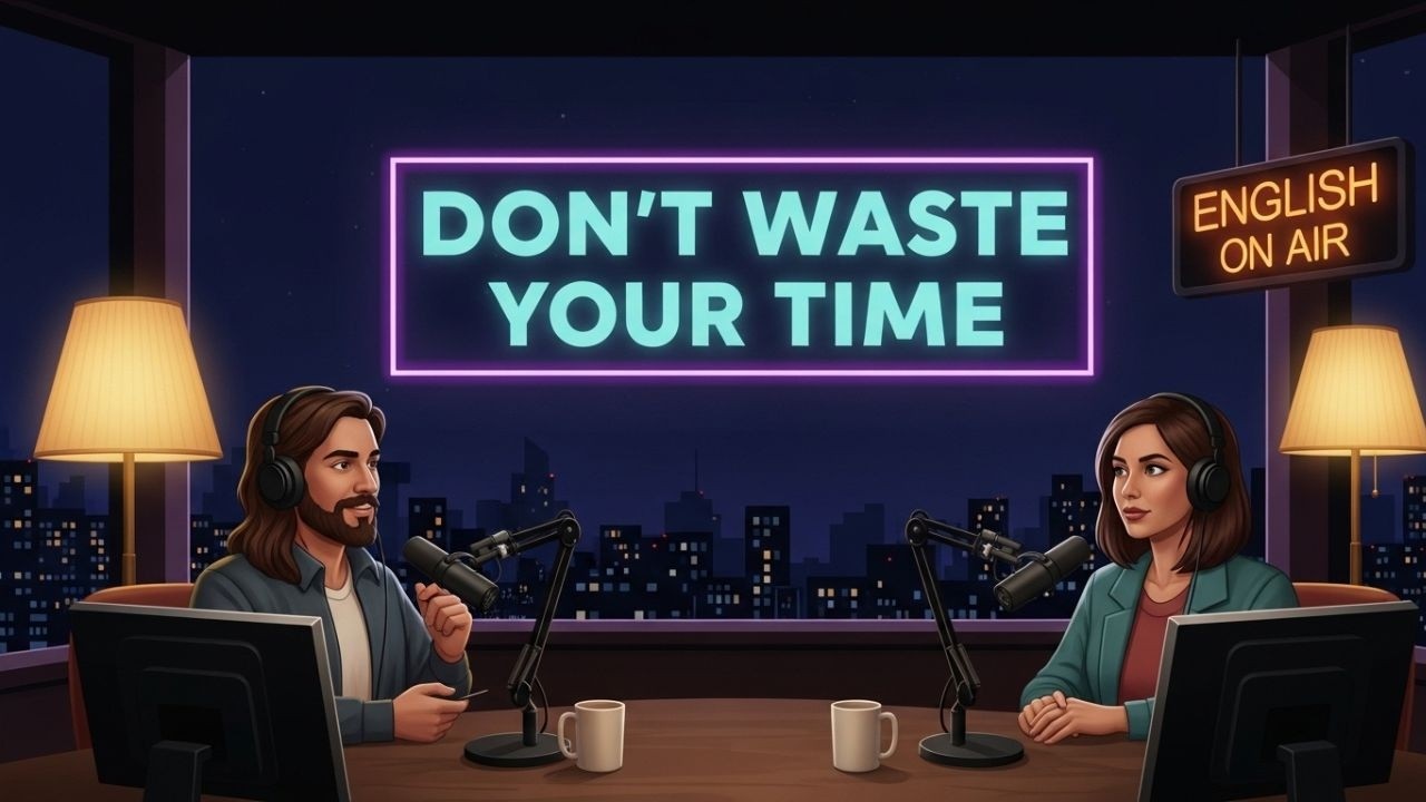 Don’t Waste Your Time – Small Habits That Actually Improve Your English | Easy English For Beginners