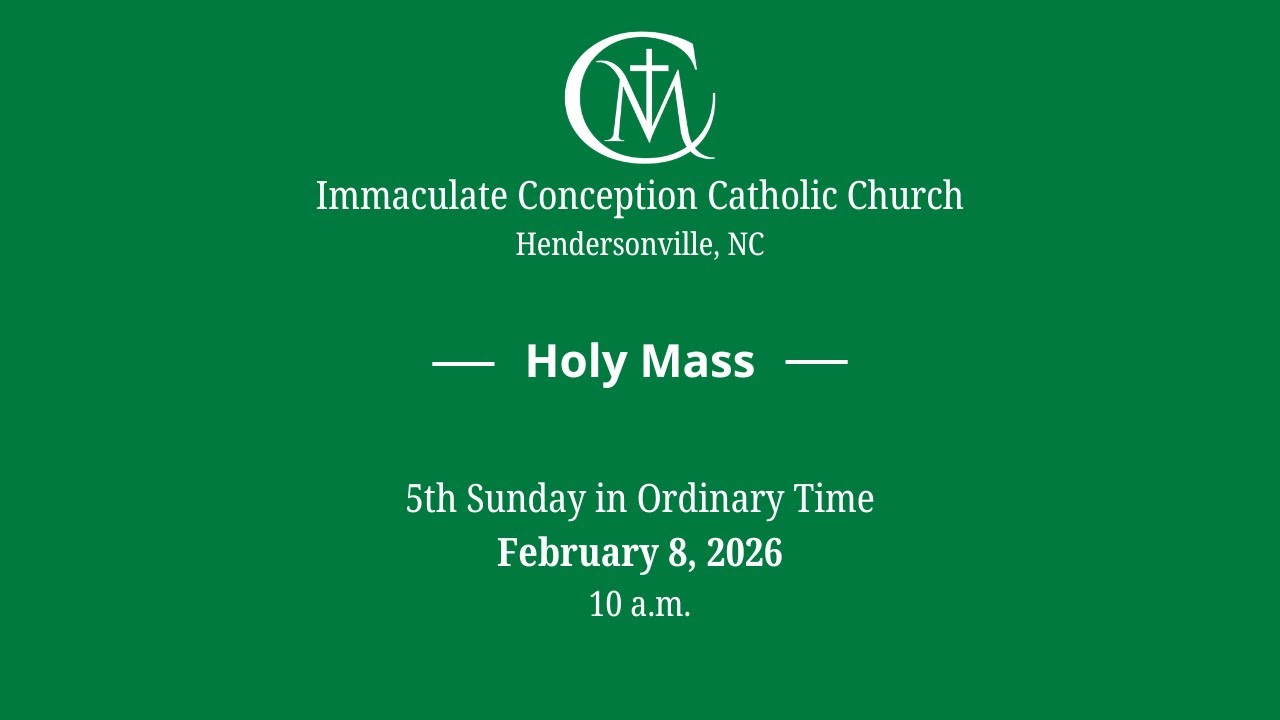 February 8, 2026 Holy Mass