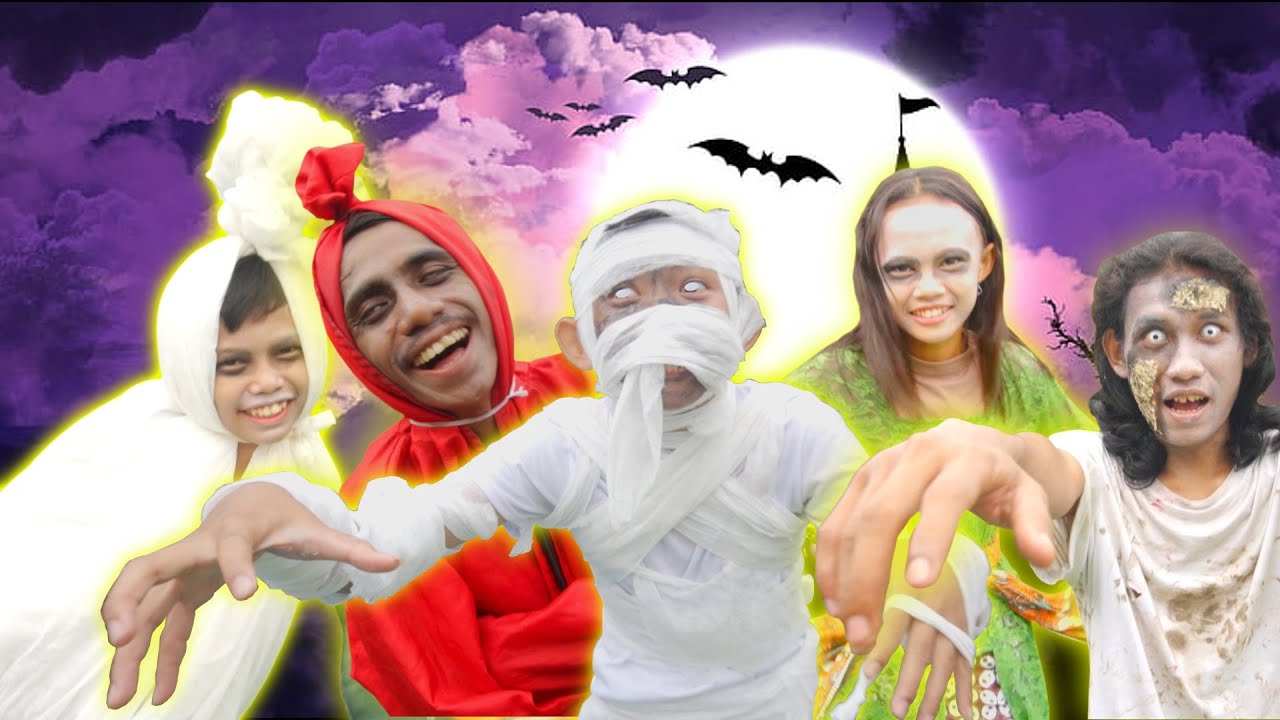 HIDE AND SEEK HANTU | POCONG MERAH PERGI KE DOKTER | Princess Rara