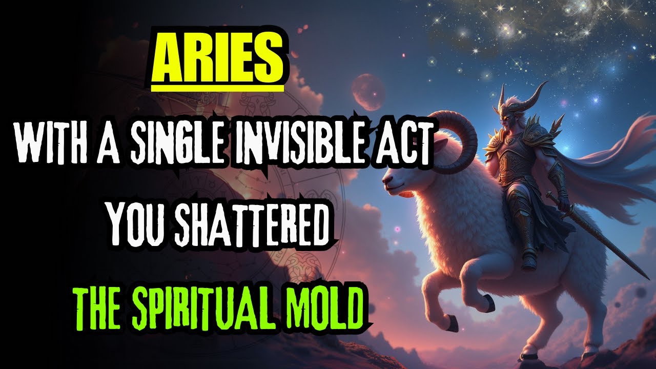 ARIES ♈ You Disrupted the Spiritual Order Without Anyone Seeing