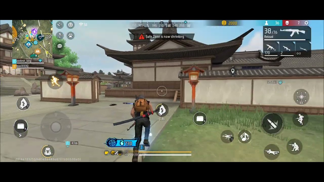Free Fire Battle Royal Duo Match 🔥♥️ #freefire #viral #viralvideo #freefireindia 