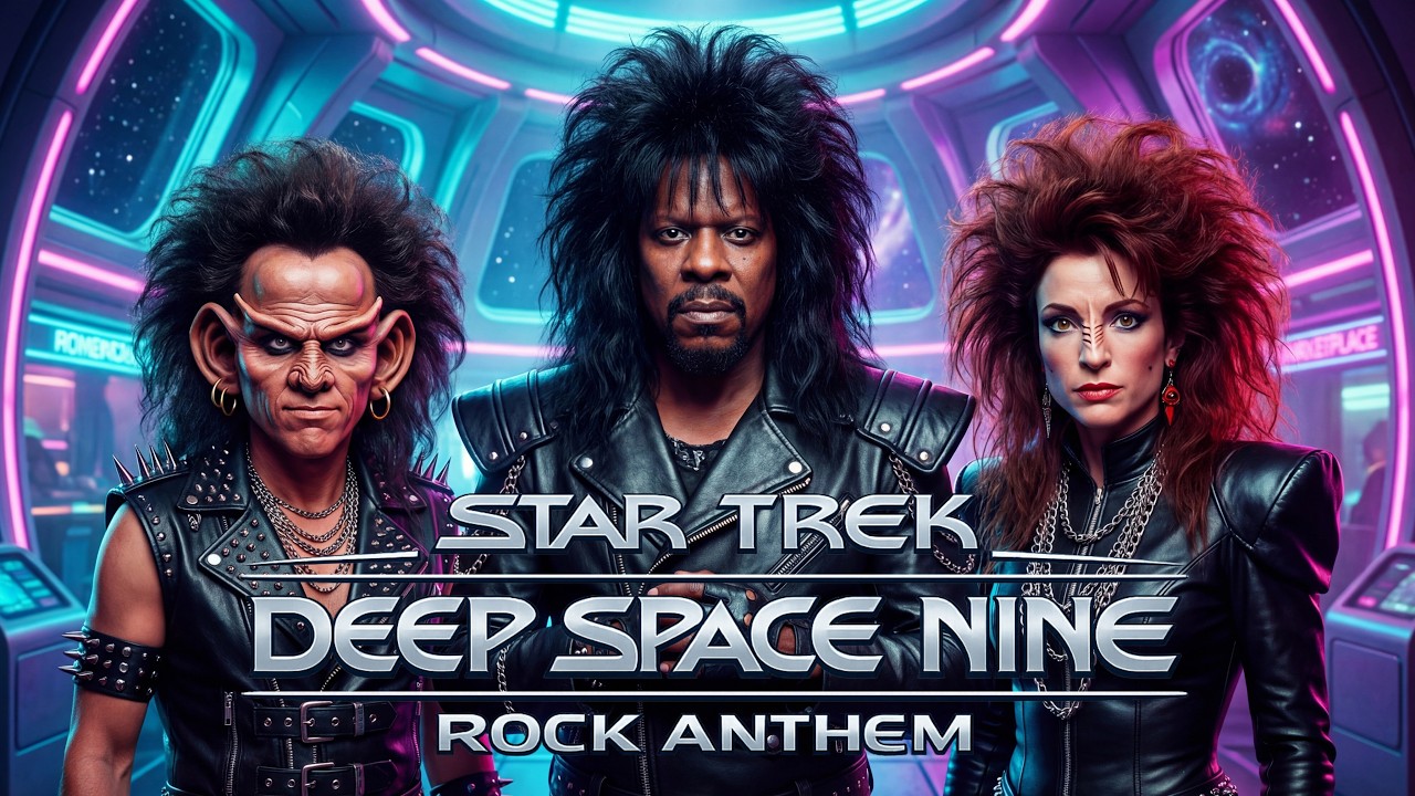 What If Star Trek Deep Space Nine Was an 80s Rock Anthem?
