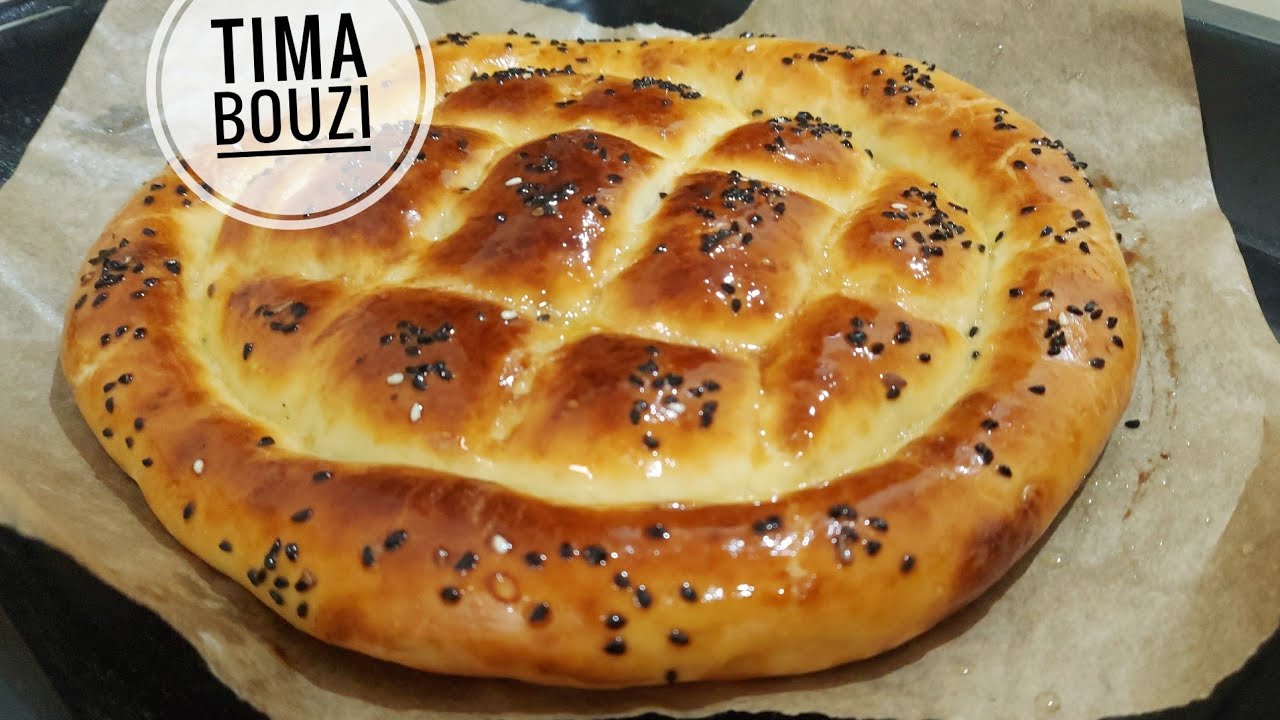 خبز رمضاني 100% وصفة سهلة وسريعة تحضر في دقائق #مخبوزات #مخبوزات_رمضان #رمضان #عجائن-رمضان