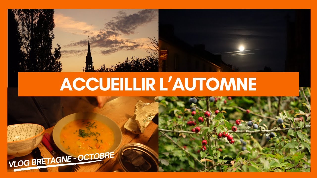 Matins brumeux et lumières d'automne - Une vie dans les monts d'Arrée