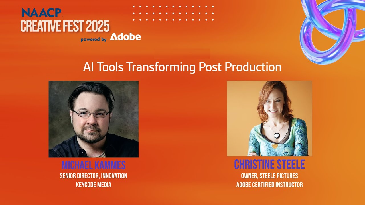 The Future of Editing with AI | NAACP Creative Fest 2025