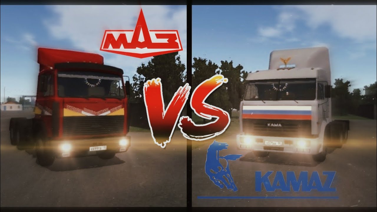 MOTOR DEPOT Камаz Или МАЗ Что Лучше??? КамАЗ 54115 /МАЗ 6422/ #kozgames #motordepot  #камаз #Маз