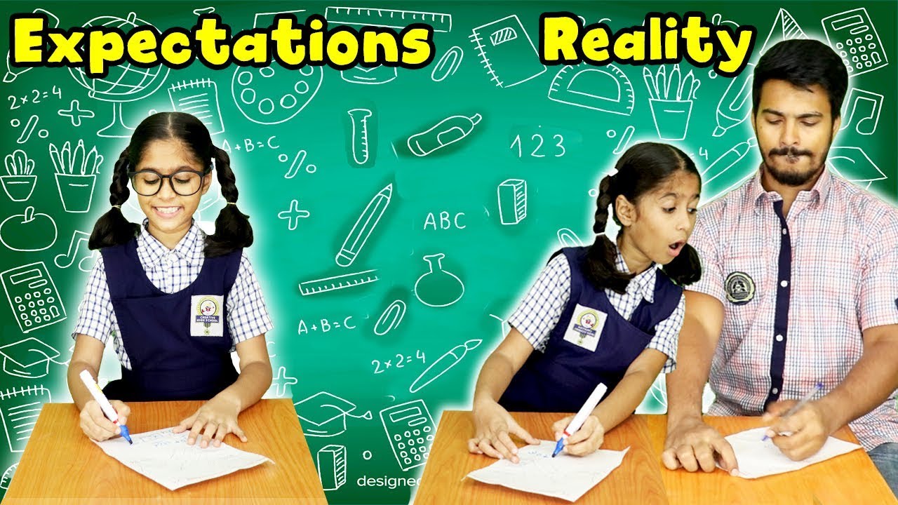 School Exams Time : Expectation Vs Reality | Pari's Lifestyle