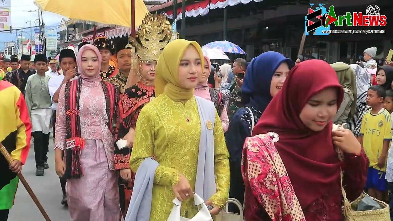 Semangat Merah Putih dari Panyabungan: Karnaval Budaya dan Drumband HUT RI ke-80