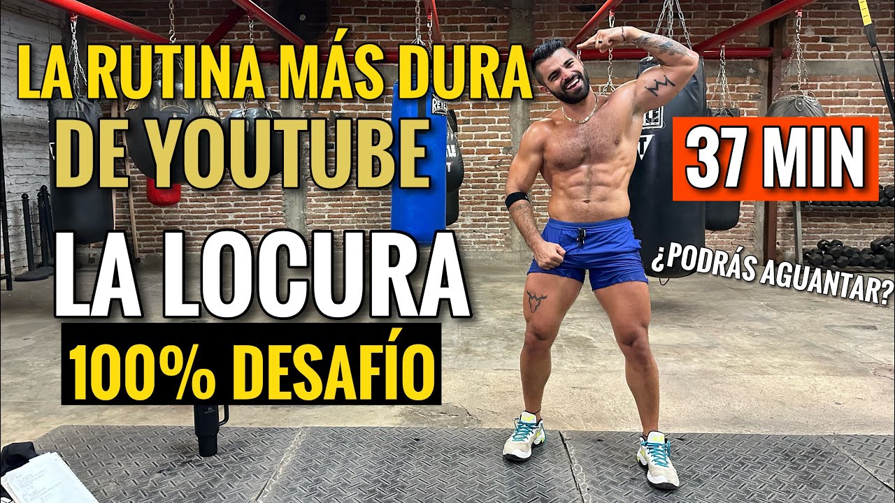 Cardio Hiit de Alta Intensidad (37 Minutos) La Rutina Más intensa y Poderosa que EXISTE