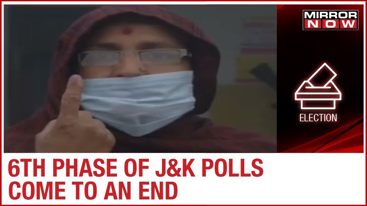 Jammu & Kashmir Elections: 6th phase of DDC Polling ends; over 47% people stamped their votes