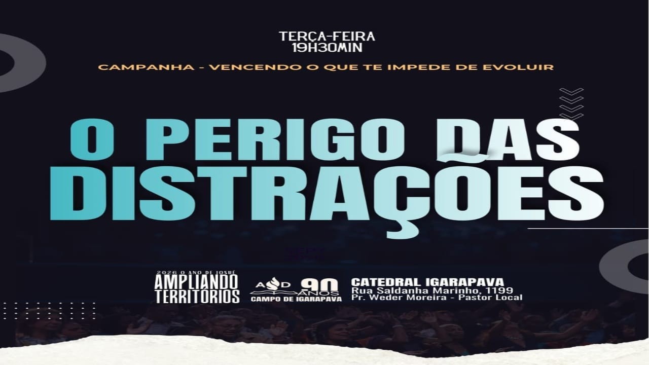O Perigo das Distrações