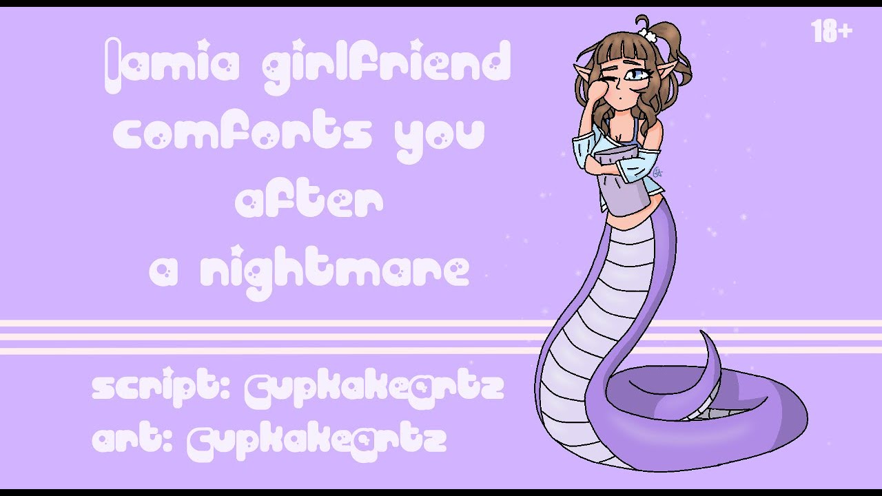 Lamia Girlfriend comforts you after a nightmare [gender neutral][asmr]