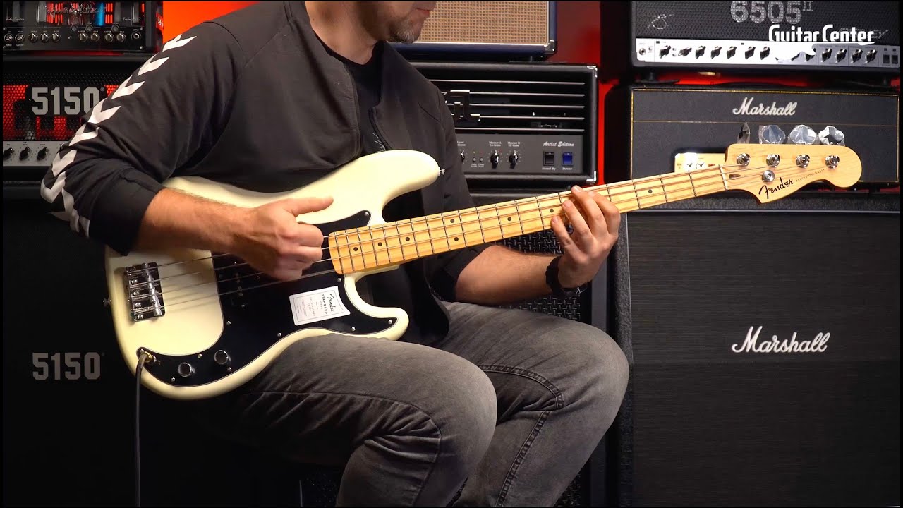 Fender Standard Precision Bass MN OWT  | TV Guitar Center
