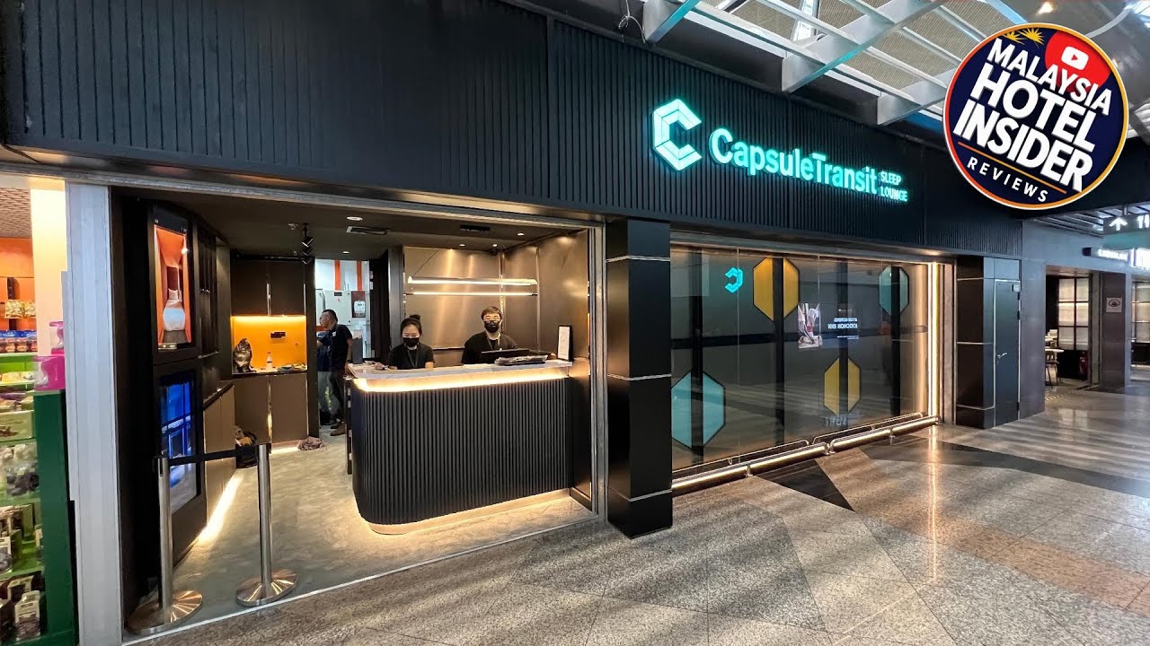 CapsuleTransit Sleep Lounge KLIA T1, Airport Hotel - Landside, Public Area, Lvl 5 | Malaysia 🛏️