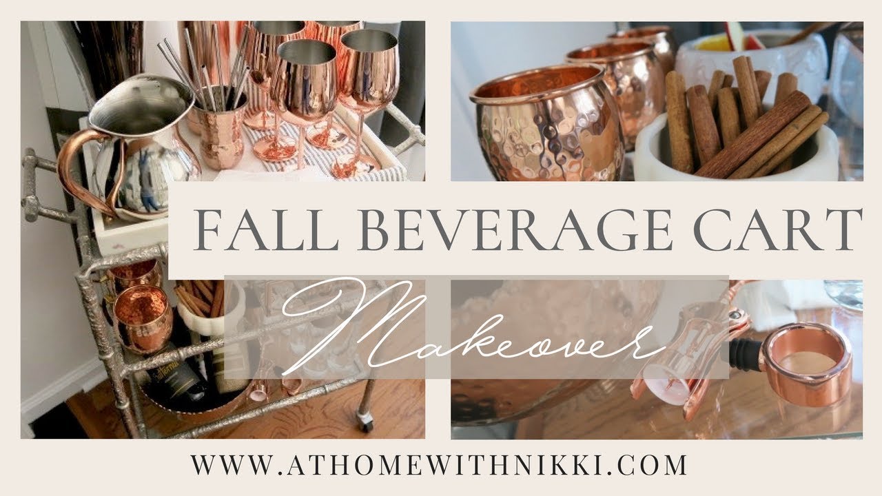 FALL 2017 INSPIRATION | DIY APPLE CIDER BEVERAGE CART | HOME ENTERTAINING