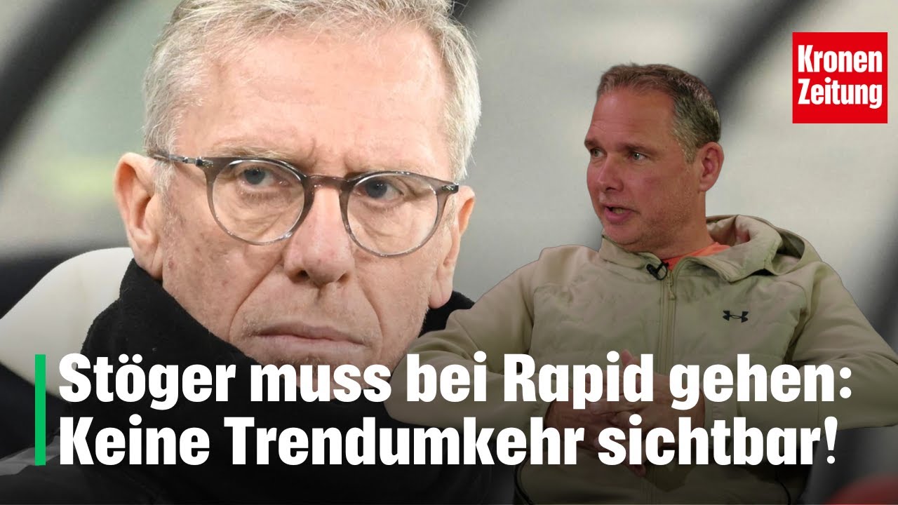 Bitteres St&ouml;ger-Aus: &bdquo;Rapid wirkt in den letzten Wochen planlos&ldquo; | Krone SPORT