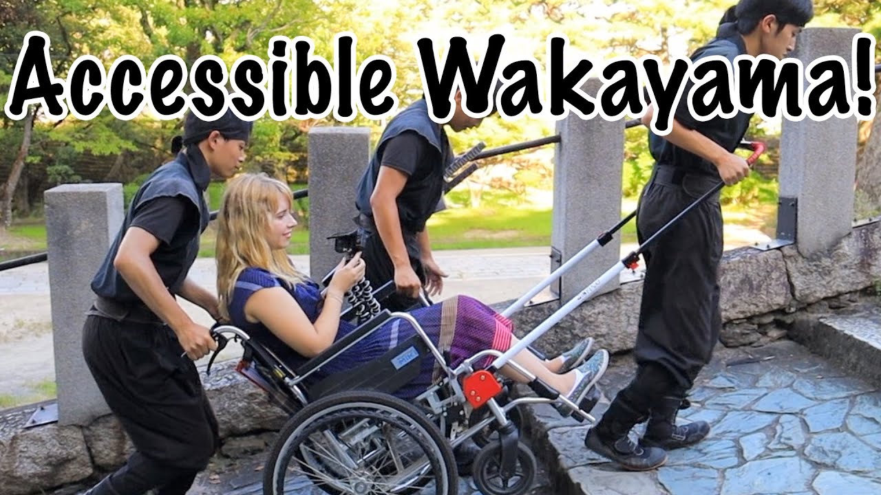 Accessibility At Wakayama Castle and Ninja History at Eunji!
