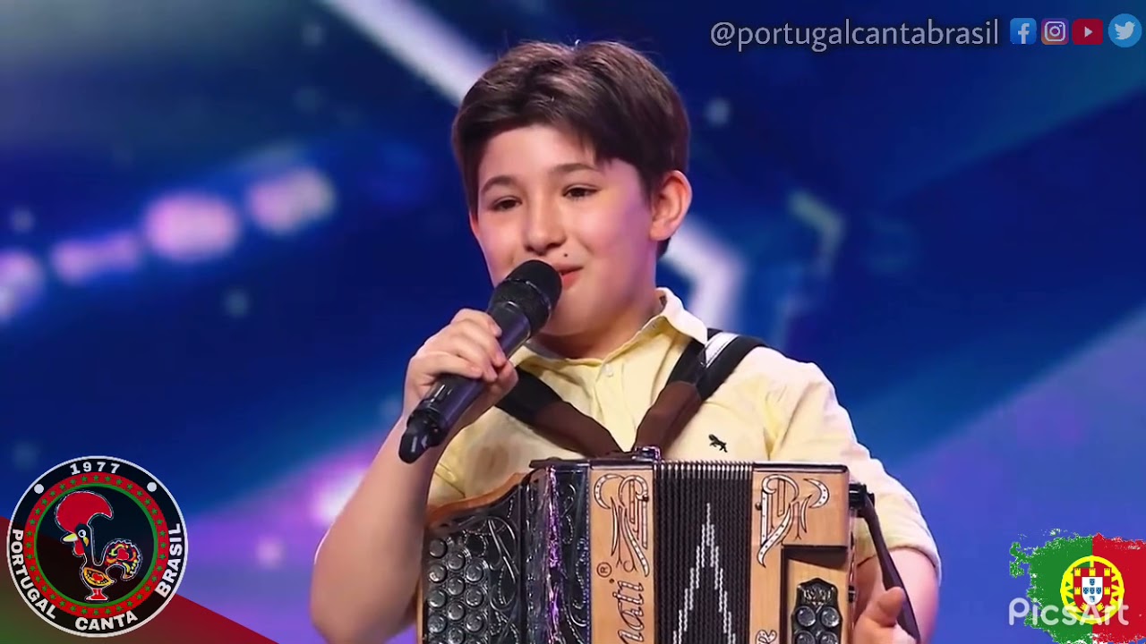 Concertina Portuguesa com Célio Pinto - Portugal Got Talent - Portugal Canta Brasil