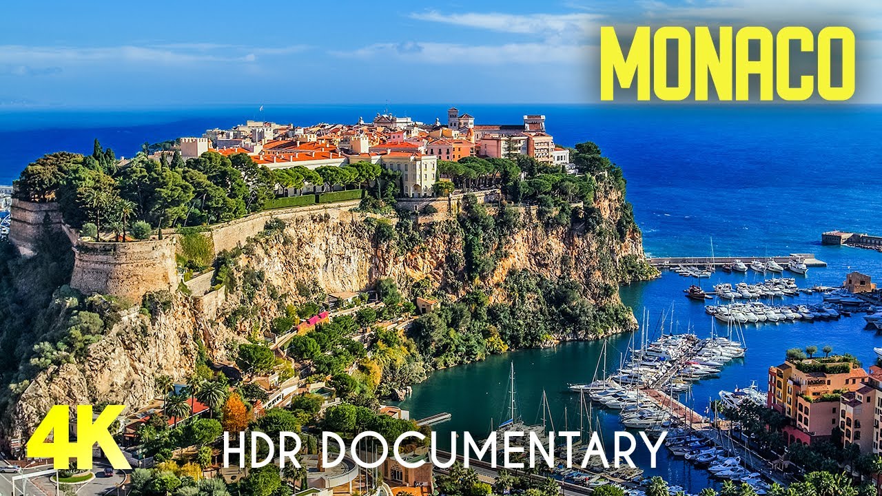 MONACO - Luxury Life & Beauty | 8K HDR Aerial Views and Hidden Gems of a Tiny European Country