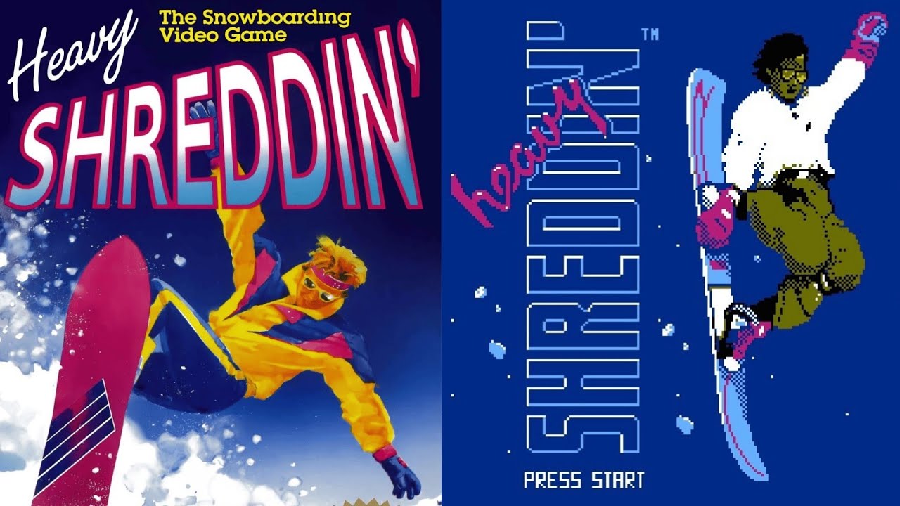Heavy Shreddin' (1990) Nintendo Entertainment System (NES) Gameplay