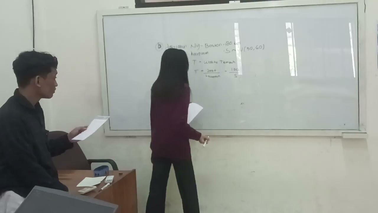 Video penjelasan Distribusi uniform kontinu dari kelompok 1