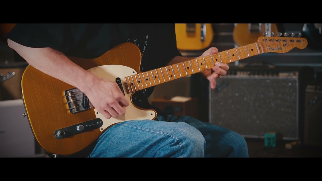 FENDER CUSTOM SHOP MBS Danny Gatton Telecaster Frost Gold by Mark Kendrick 2002