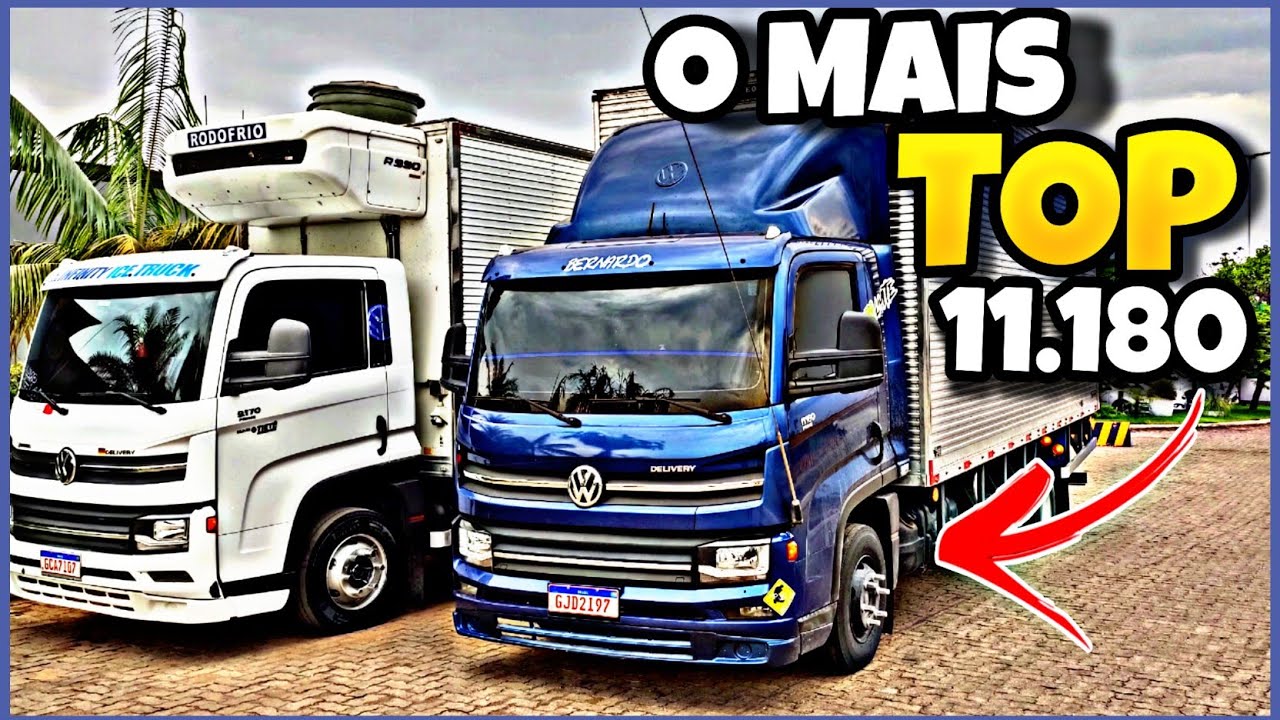 QUE CAMINHÃO TOP ESSE 11.180 NA COR AZUL 😍 | POSTO DÉCIO GURUPI