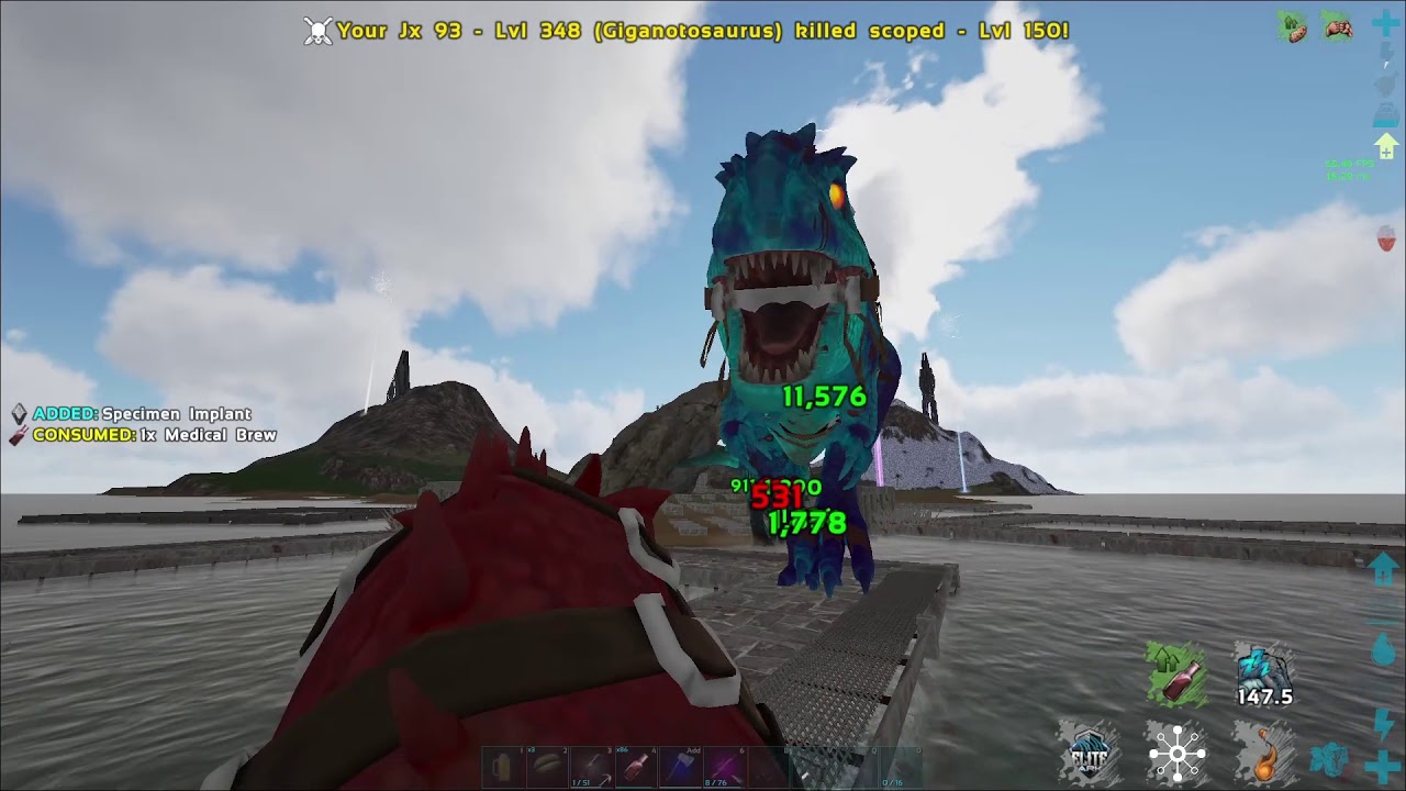 Elite Ark Season 8 - Raid Defences And PvP Highlights