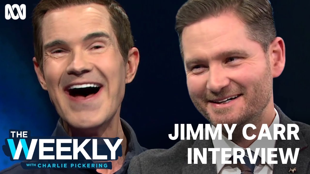 Hilarious Jimmy Carr interview | The Weekly with Charlie Pickering | ABC TV + iview
