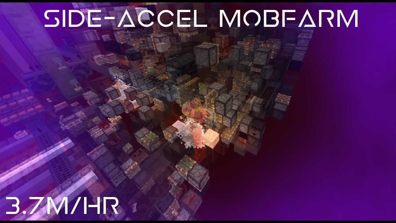 End of Portal Spam (EPS) Side-accel Mobfarm [1.9m-3.7m drops/hr] [1.12]