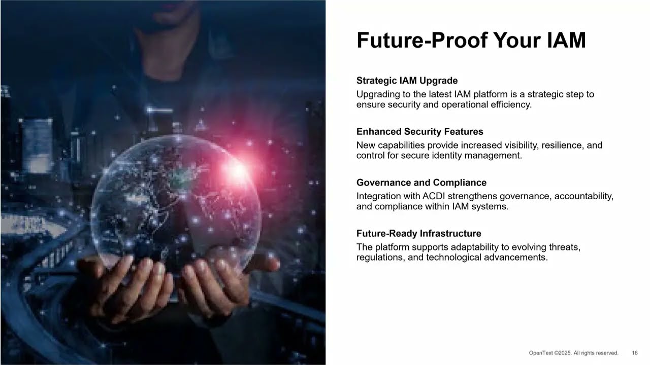 Upgrade to OpenText Identity Manager 25.2 | stronger security, smarter IAM