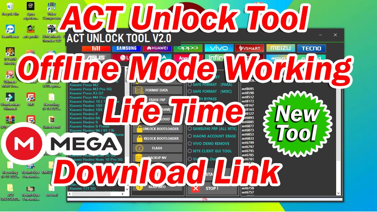 Unlock tool new update | unlock tool letest version| unlock tool 2022 | FRP Tool | Ajay Telecom