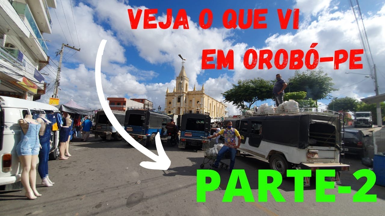 VEJA O QUE VI EM OROBÓ PARTE- 2