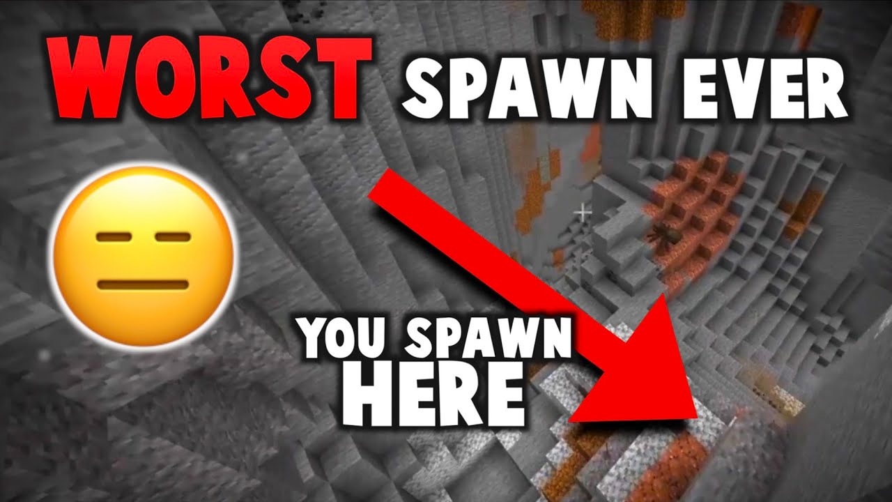 Minecraft's NEW Worst Spawn Ever? (Cave Spawn Seed 1.18)
