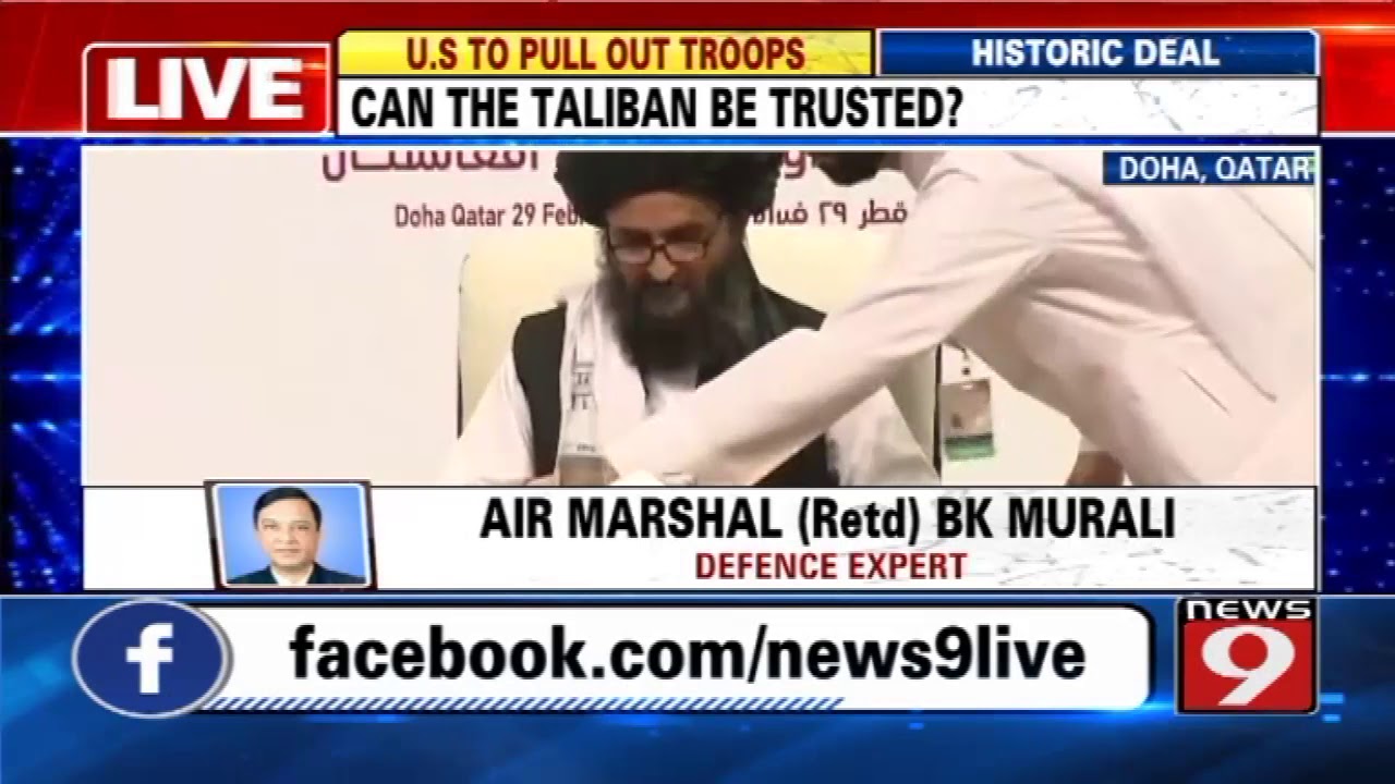 US signs historic peace deal with Taliban!