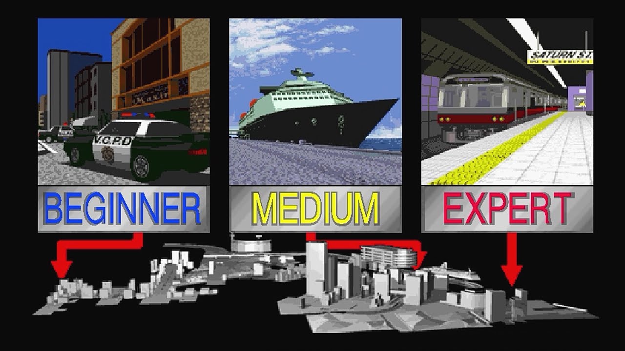 Virtua Cop 2 (Arcade) - All Stages