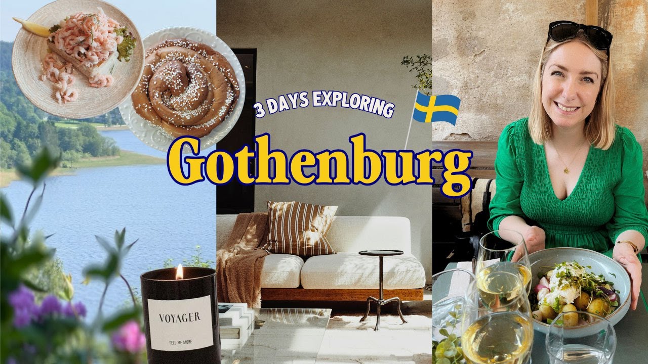 3 days in Gothenburg (Sweden) ~ a silent travel vlog
