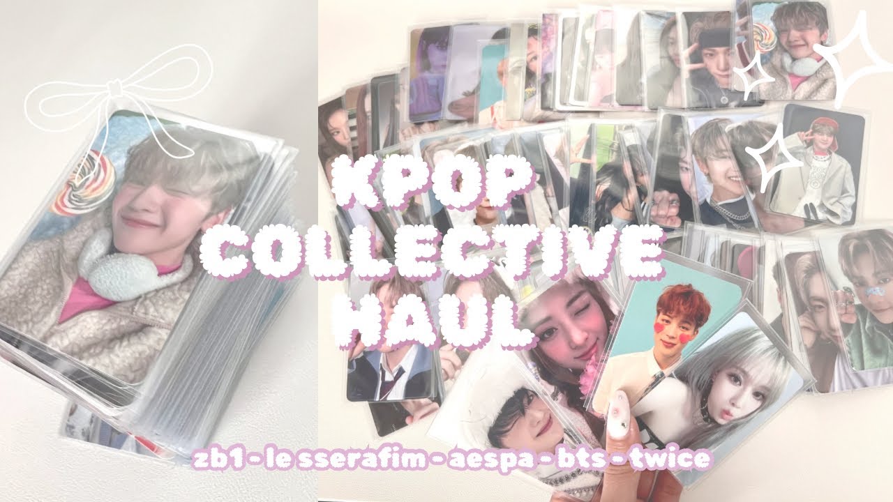 kpop collective haul #1 | opening zb1 go + neokyo go + sales *:･ﾟ✧*:･ﾟ✧