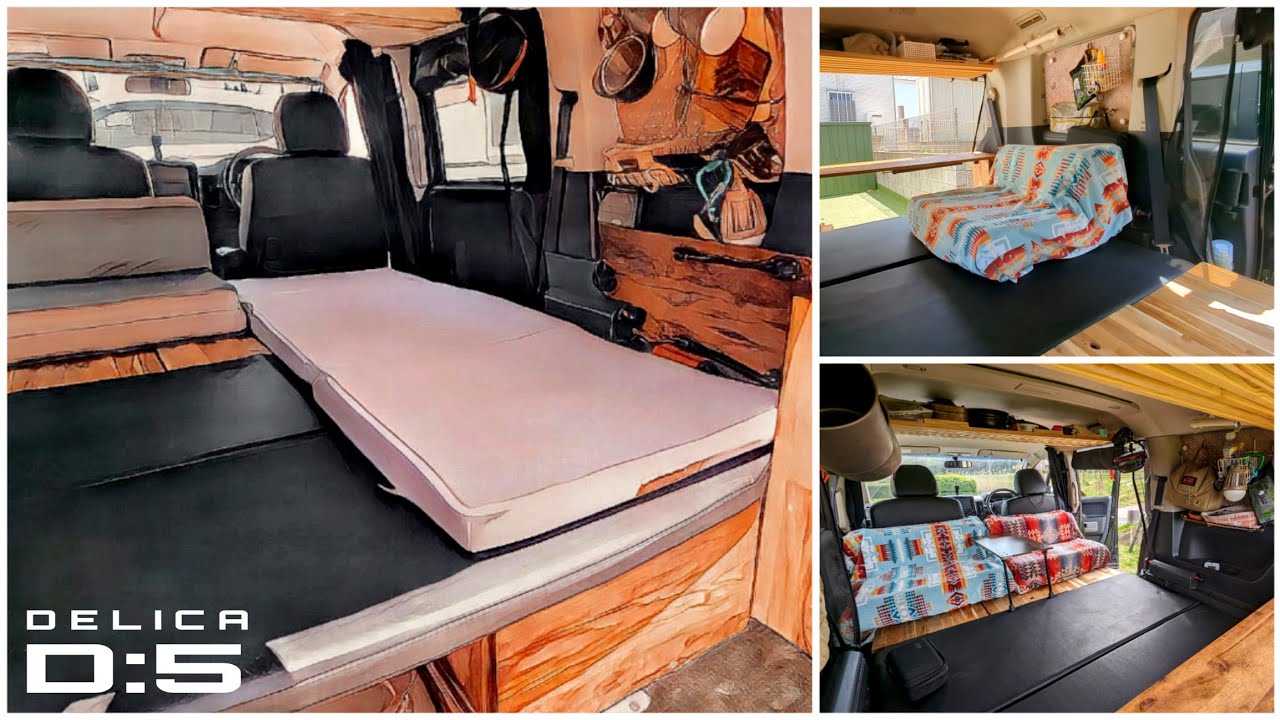 やっと出会えた理想の車中泊寝具。朝まで超熟睡な軽量折りたたみマット。ベッドのソファも超快適【西川】