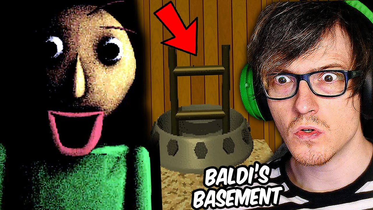 Мы нашли подвал Балди, и всё становится страшно &mdash; Baldi's Basics Classic Remastered