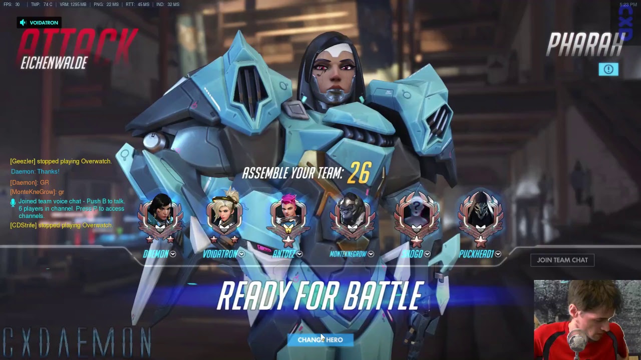 Kamikaze Pharah (mostly) Gameplay @ 420