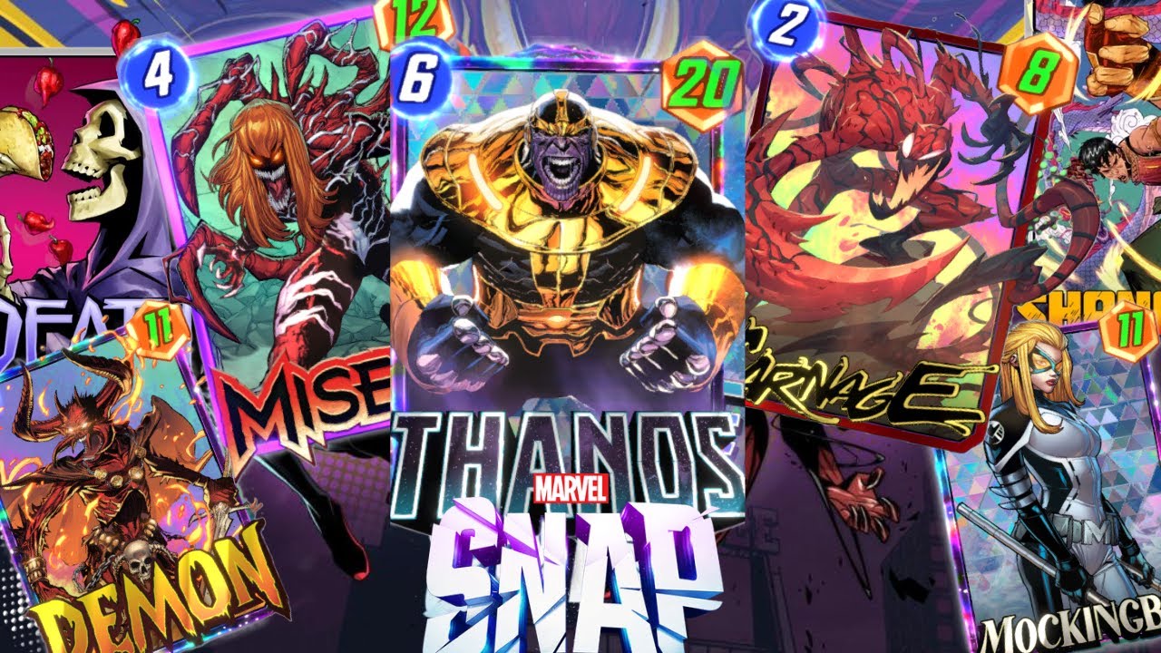 MARVEL SNAP: Thanos Misery DESTROY