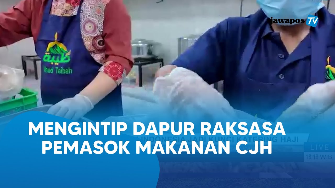Update Haji 2025 - Mengintip Dapur Raksasa Pemasok Makanan CJH di Madinah
