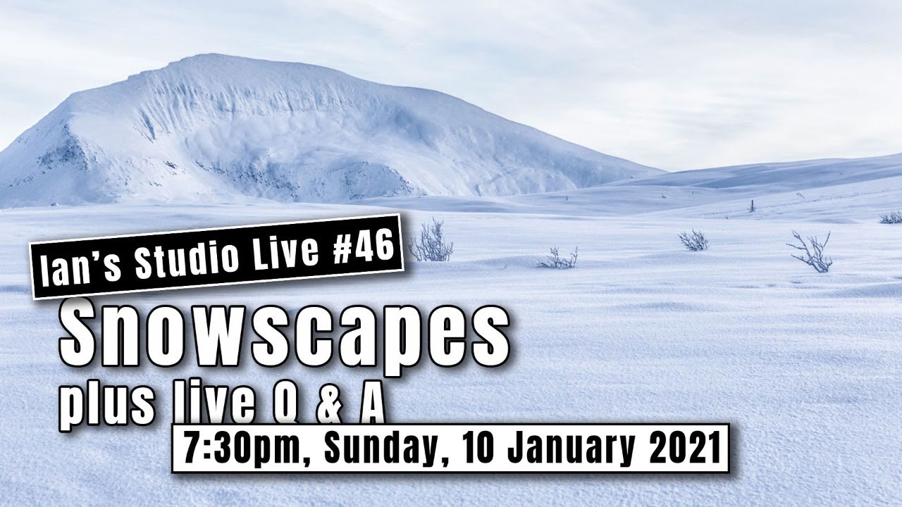 Ian's Studio Live #046 - Snowscapes