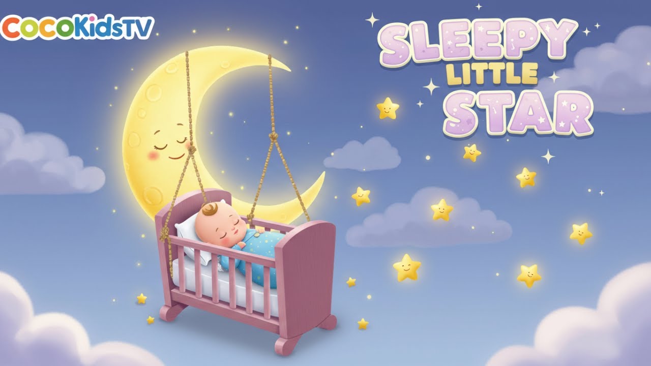Sleepy Little Star | Gentle Lullaby for Babies & Toddlers | CocoKidsTV #lullaby #lullabies #sleep