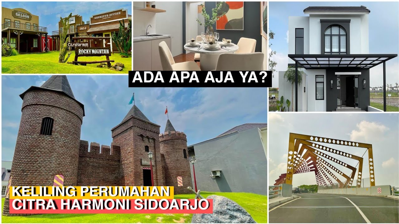 Tonton Sebelum Beli! Keliling Perumahan Citra Harmoni Trosobo Sidoarjo, Ada Apa Aja Ya Dalamnya?...