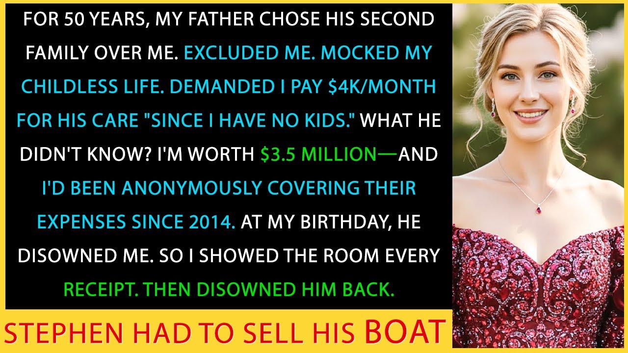 Dad Disowned Me at My 70th Birthday — But Didn’t Know Who Paid for the Party
