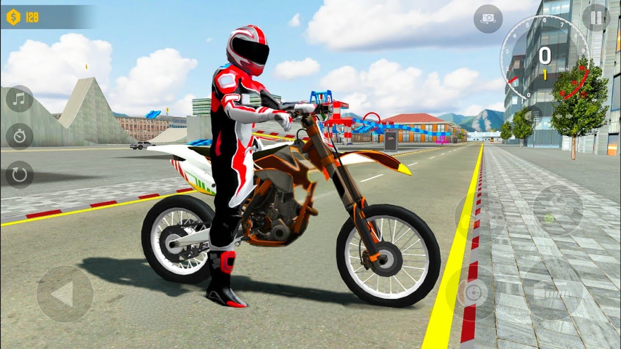 Xtreme Dirt Motocross Open World Mega Ramps Driving Off-roading Simulator - Android Gameplay